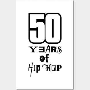 CELEBRATING 50 YEARS OF HIP HOP BAND LOGOS Posters and Art